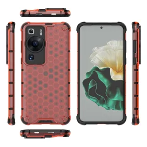 HONEYCOMB Ochranný kryt Huawei P60 Pro červený