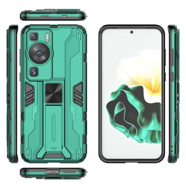 SUPERSONIC Odolný obal pre Huawei P60 Pro zelený