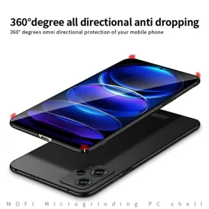 MOFI Ultratenký obal Xiaomi Redmi Note 12 Pro+ 5G modrý