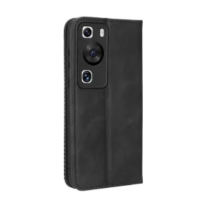 BUSINESS Peňaženkový kryt pre Huawei P60 Pro čierny