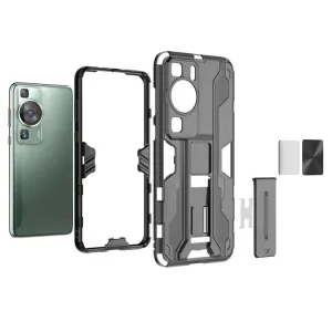 SUPERSONIC Odolný obal pre Huawei P60 Pro modrý