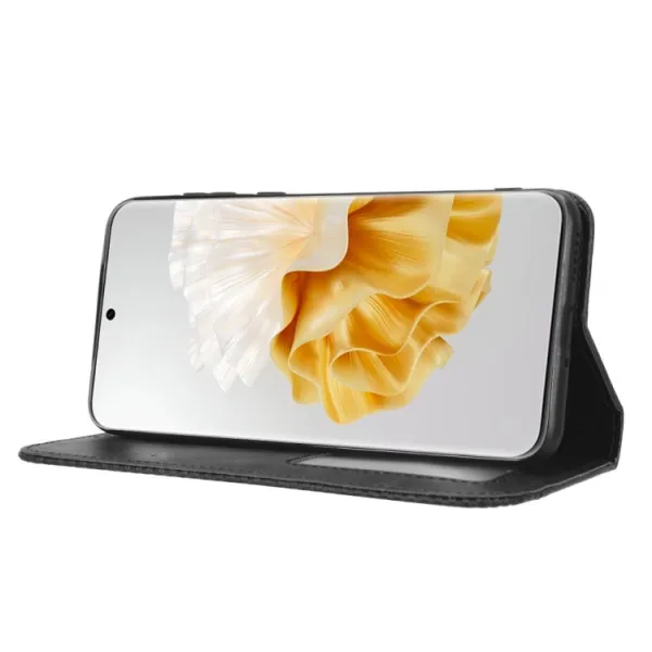 BUSINESS Peňaženkový kryt pre Huawei P60 Pro čierny