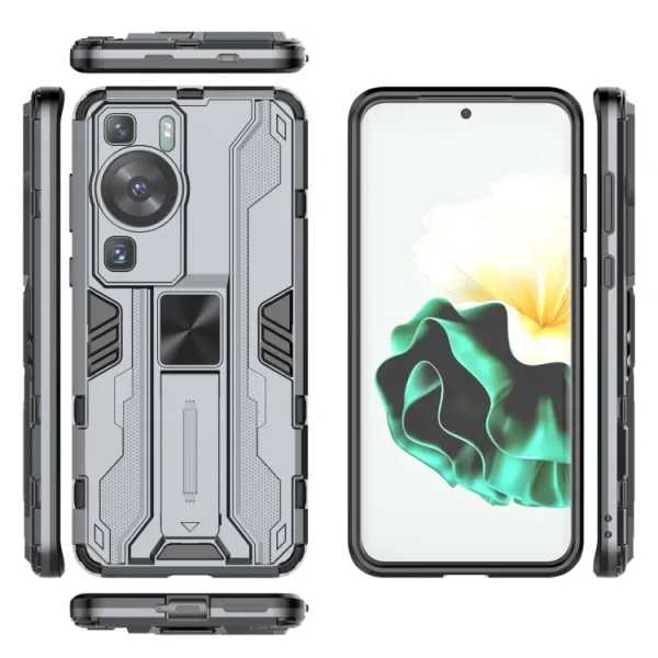 SUPERSONIC Odolný obal pre Huawei P60 Pro šedý