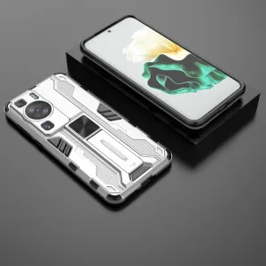 SUPERSONIC Odolný obal pre Huawei P60 Pro strieborný