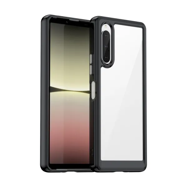 CRYSTAL Ochranný kryt pre Sony Xperia 10 V čierny