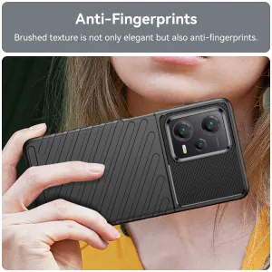 THUNDER Ochranný kryt Xiaomi Redmi Note 12 Pro+ 5G čierny