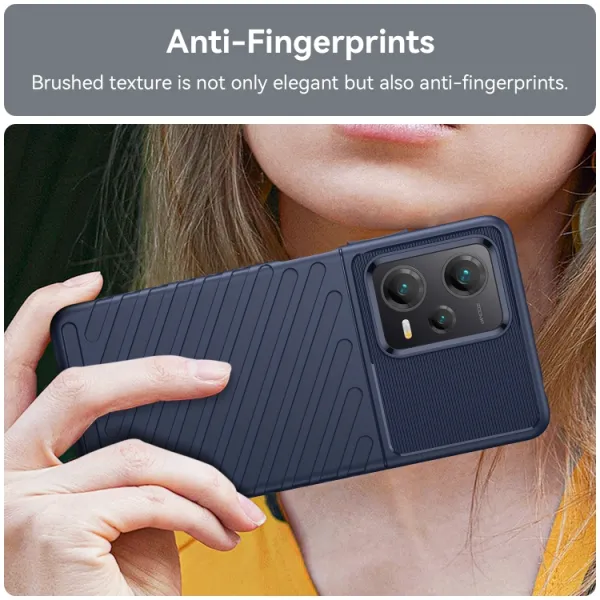 THUNDER Ochranný kryt Xiaomi Redmi Note 12 Pro+ 5G modrý