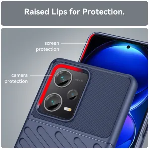 THUNDER Ochranný kryt Xiaomi Redmi Note 12 Pro+ 5G modrý
