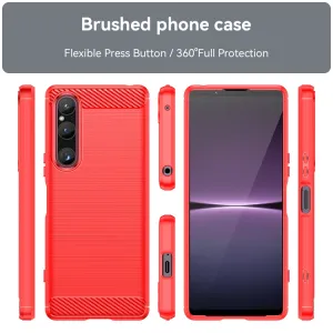 FLEXI TPU Kryt pre Sony Xperia 1 V červený
