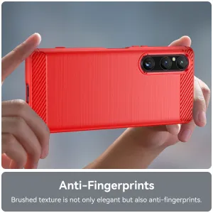 FLEXI TPU Kryt pre Sony Xperia 1 V červený