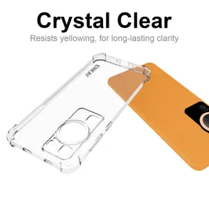 ENKAY AIRBAG Extra odolný kryt Huawei P60 Pro priehľadný