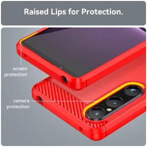 FLEXI TPU Kryt pre Sony Xperia 1 V červený