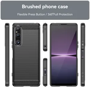 FLEXI TPU Kryt pre Sony Xperia 1 V čierny