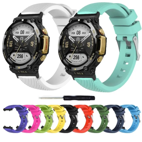 CUBE Silikónový Remienok Amazfit T-Rex 2 ružový
