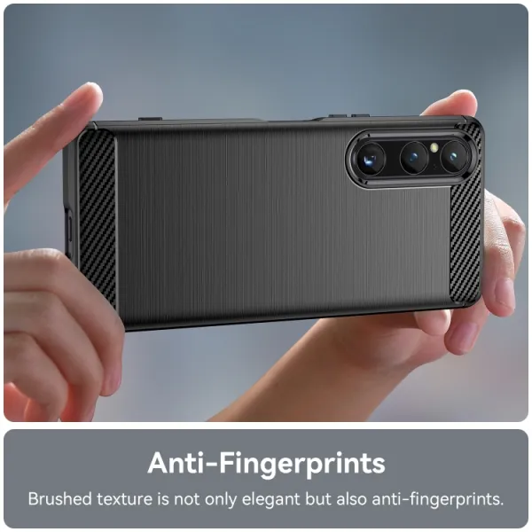 FLEXI TPU Kryt pre Sony Xperia 1 V čierny
