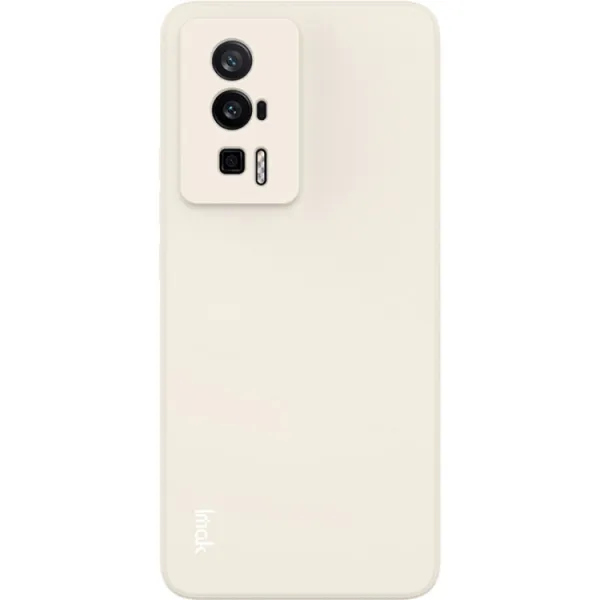 IMAK RUBBER Silikónový obal Xiaomi Poco F5 Pro biely