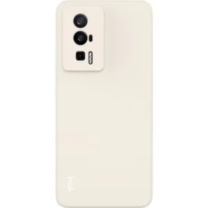 IMAK RUBBER Silikónový obal Xiaomi Poco F5 Pro biely