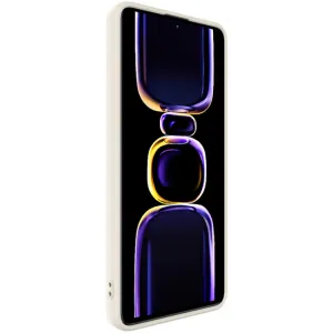 IMAK RUBBER Silikónový obal Xiaomi Poco F5 Pro biely