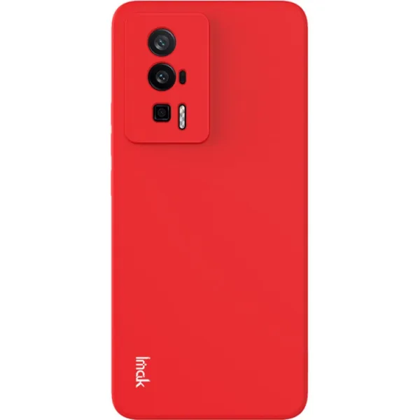IMAK RUBBER Silikónový obal Xiaomi Poco F5 Pro červený