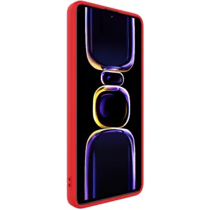 IMAK RUBBER Silikónový obal Xiaomi Poco F5 Pro červený