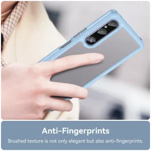 CRYSTAL Ochranný kryt pre Sony Xperia 1 V modrý