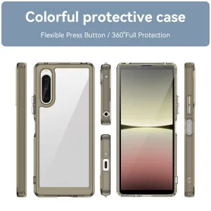 CRYSTAL Ochranný kryt pre Sony Xperia 10 V šedý