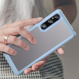 CRYSTAL Ochranný kryt pre Sony Xperia 1 V modrý
