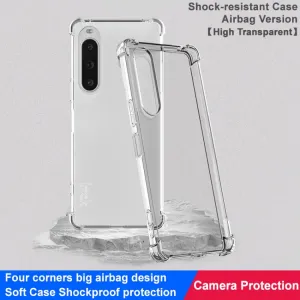 IMAK Ochranný silikónový kryt Sony Xperia 10 V priehľadný