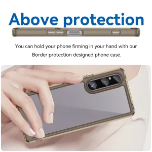 CRYSTAL Ochranný kryt pre Sony Xperia 1 V šedý