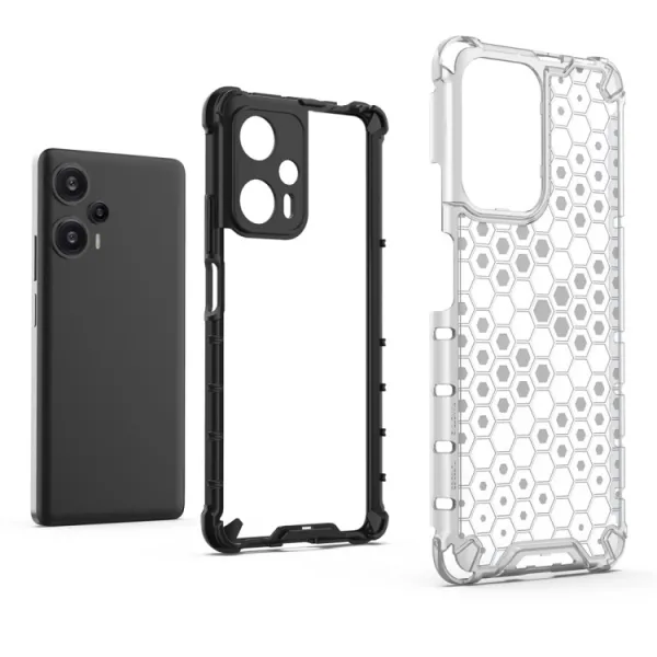 HONEYCOMB Ochranný kryt Xiaomi Poco F5 modrý