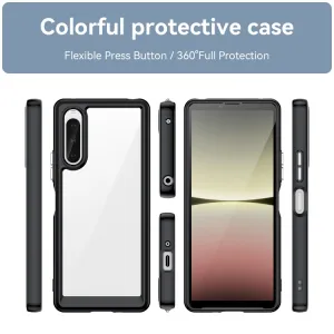 CRYSTAL Ochranný kryt pre Sony Xperia 10 V čierny