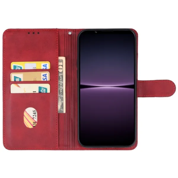 SMOOTH Peňaženkové puzdro Sony Xperia 1 V červené