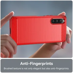 FLEXI TPU Kryt pre Sony Xperia 10 V červený