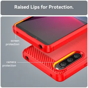 FLEXI TPU Kryt pre Sony Xperia 10 V červený