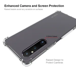 ENKAY AIRBAG Extra odolný kryt Sony Xperia 1 V priehľadný