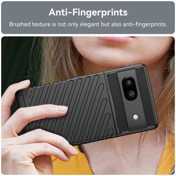 THUNDER Ochranný kryt Google Pixel 7a čierny
