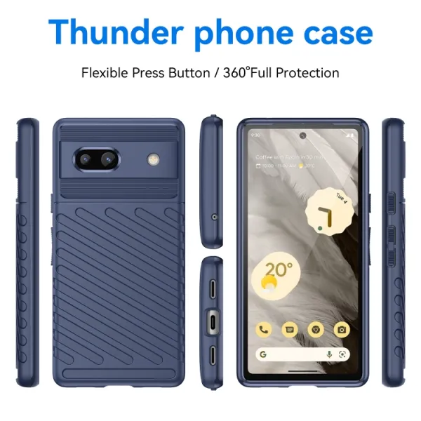 THUNDER Ochranný kryt Google Pixel 7a modrý