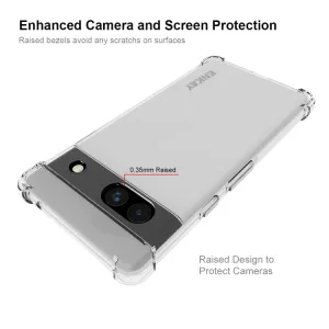 ENKAY AIRBAG Extra odolný kryt Google Pixel 7a priehľadný
