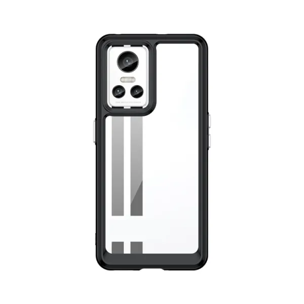 CRYSTAL Ochranný kryt pre Realme GT Neo 3 čierny