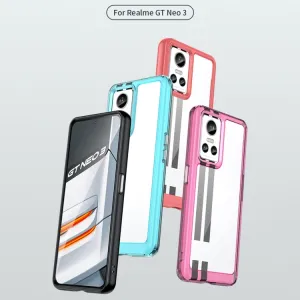CRYSTAL Ochranný kryt pre Realme GT Neo 3 modrý