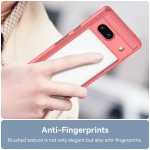 CRYSTAL Ochranný kryt pre Google Pixel 7a červený