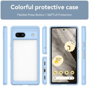 CRYSTAL Ochranný kryt pre Google Pixel 7a modrý