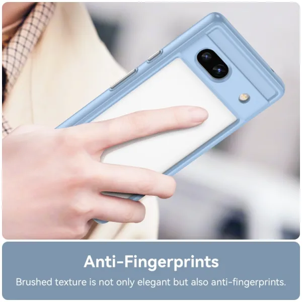 CRYSTAL Ochranný kryt pre Google Pixel 7a modrý