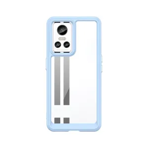 CRYSTAL Ochranný kryt pre Realme GT Neo 3 svetlomodrý