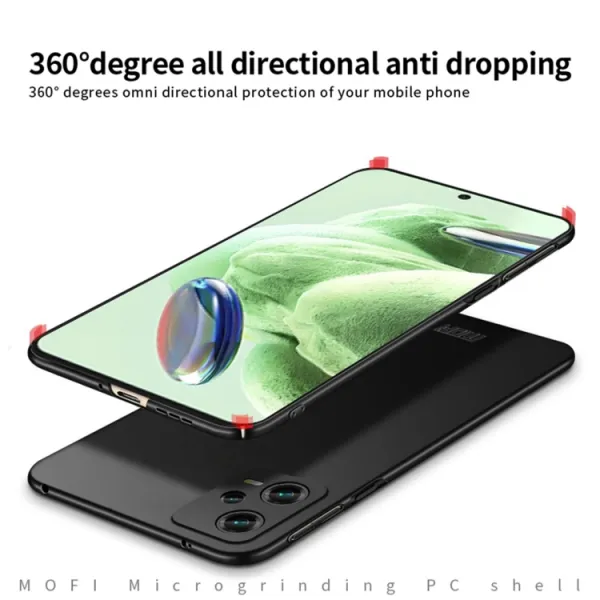 MOFI Ultratenký obal Xiaomi Redmi Note 12 5G modrý