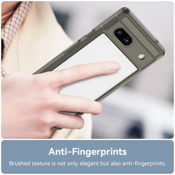 CRYSTAL Ochranný kryt pre Google Pixel 7a šedý