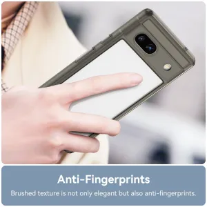 CRYSTAL Ochranný kryt pre Google Pixel 7a šedý