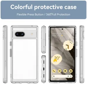 CRYSTAL Ochranný kryt pre Google Pixel 7a priehľadný