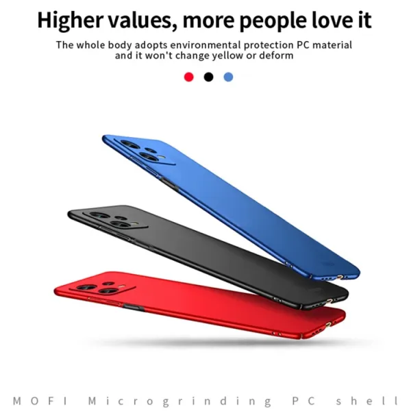 MOFI Ultratenký obal Xiaomi Redmi Note 12 5G modrý