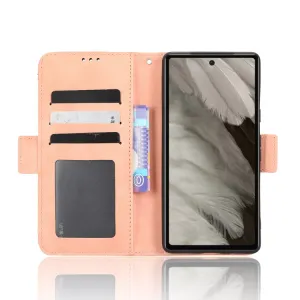 SLOT Peňaženkový obal pre Google Pixel 7a ružový
